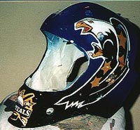 Cincinnati Makeup Artist Jodi Byrne Automotive Eagle Hockey Helmet